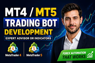 develop expert advisor ea or bot in mt4 mt5