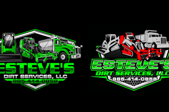 design beautiful unique dirt service logo within new concepts