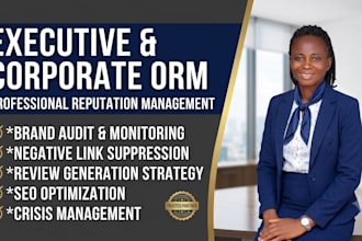 create professional online reputation management orm and brand monitoring