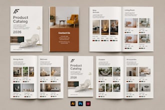 design product catalog real estate brochure furniture magazine catalogue
