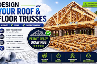 design your roof and floor trusses