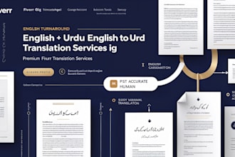 be your quick turnaround english to urdu translation services