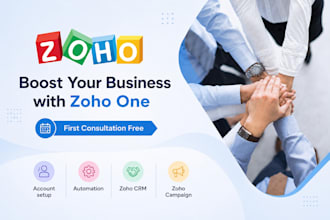 setup, customize, automate and optimize zoho CRM