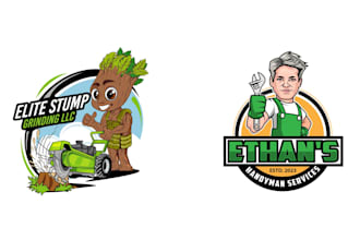 design awesome marvelous grinding and handyman logo within 1 day