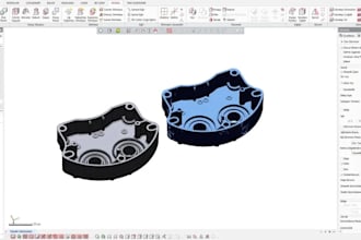 do reverse engineering, stl to step, mesh, scan to cad and solidworks design