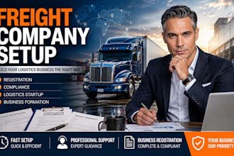 start your freight company with registration compliance and setup
