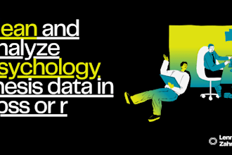 clean and analyze psychology thesis data in spss or r