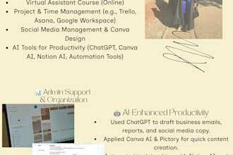 provide virtual assistant services