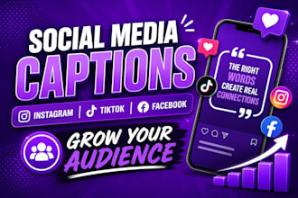 write engaging social media captions