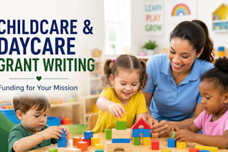 write childcare daycare grant proposal grant application and funding research