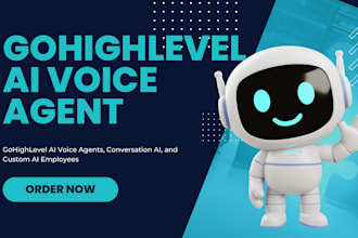 setup gohighlevel ai voice agents, conversational ai, and custom ai employees