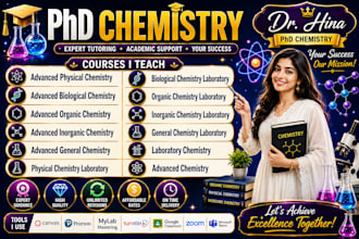 do advanced physical biological organic inorganic general chemistry laboratory
