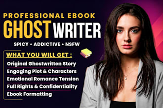 ghostwrite dark romance bdsm nsfw fanfiction smut erotica ebook ghostwriting