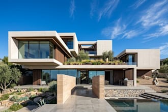 do architectural 3d visualization, exterior commercial rendering walk through