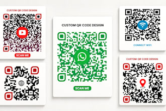 design custom qr code for business and social media