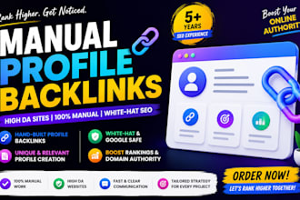 do profile backlinks for new website