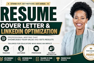 write teacher, lecturer, adjunct instructor, professor resume, and cover letter