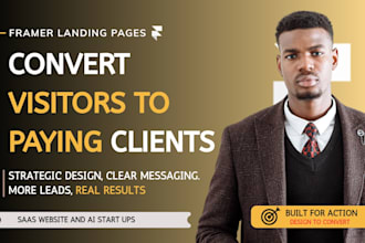 design saas landing page ai start up landing page in framer