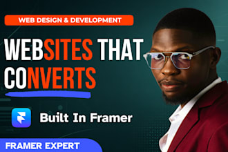 design framer website that convert framer website design