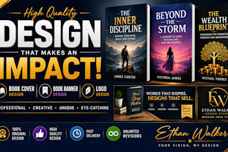 design a professional book cover
