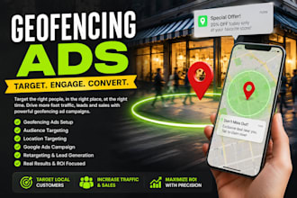 create high converting geofencing, geo targeted ads cbd marketing campaigns