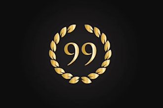 design award logo, seal, stamp, web badge