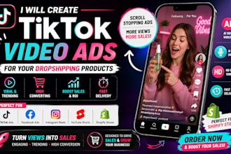 create viral ai tiktok video ads for your dropshipping products