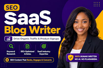write SEO saas blog posts for your business
