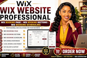 do wix booking page, wix booking sections wix booking scheduling wix mobile page