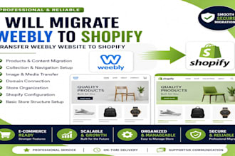 migrate weebly to shopify transfer weebly website to shopify