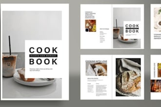 design and write professional recipes for cookbooks and ebooks