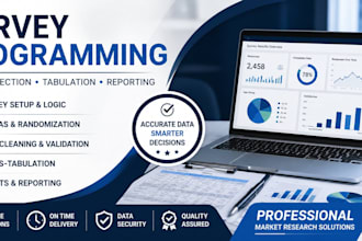script and manage your online survey