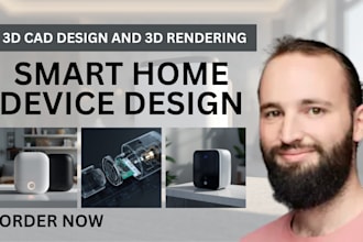 design smart home device housings and consumer product design for startups