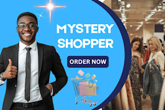 be your mystery shopper