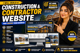 build a construction and contractor website in wordpress