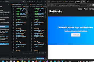 create websites and software