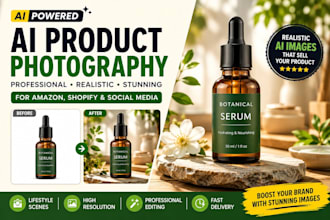 create realistic ai product photography for amazon shopify and e commerce brands