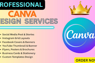 create professional canva designs