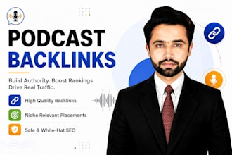build high da podcast backlinks from google trusted platforms