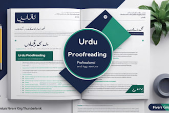 provide you urdu proofreading services