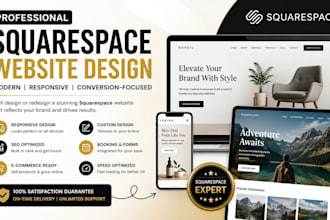 design squarespace website for your restuarant, cafe, local business