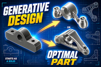 do a generative design for speed and lower cost