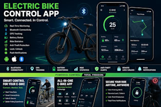develop a custom electric bike control app