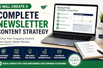 create a complete newsletter content strategy