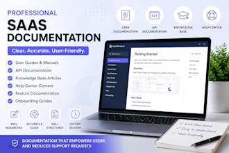 write saas product documentation and knowledge base articles