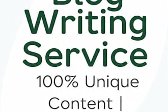 write SEO blog posts and articles with plagiarism report