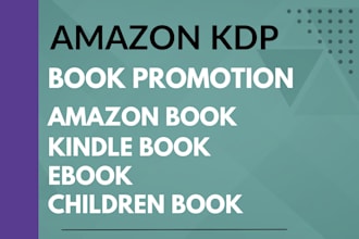 do book promotion and book marketing for ebook