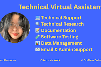 be your technical support and IT virtual assistant