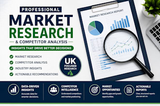 do professional market research and competitor analysis