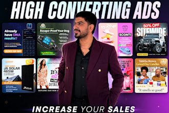 design meta ads creative, static ads, facebook ads and instagram carousel